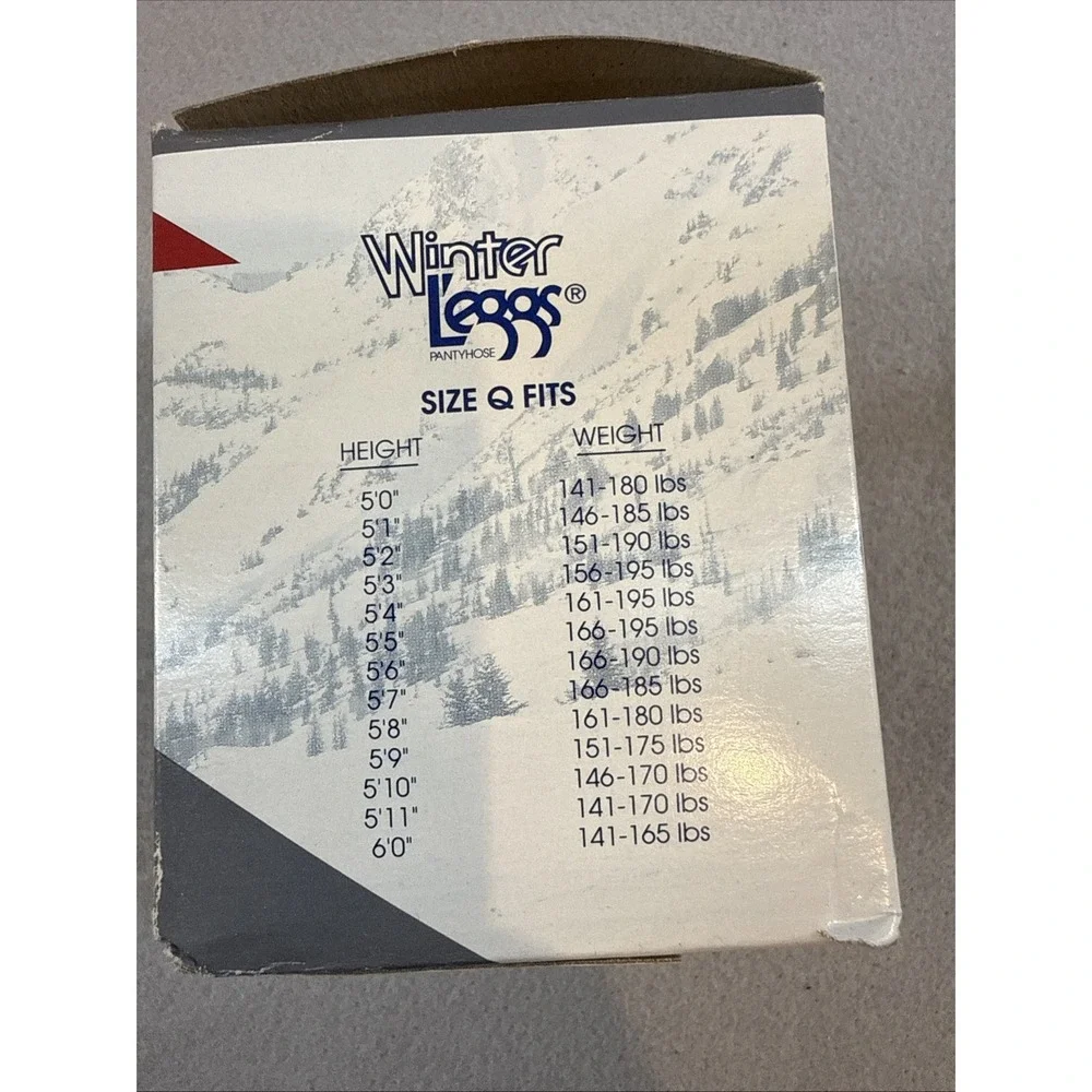 NEW Pantyhose Hosiery Winter Leggs Red  Regular Size Q